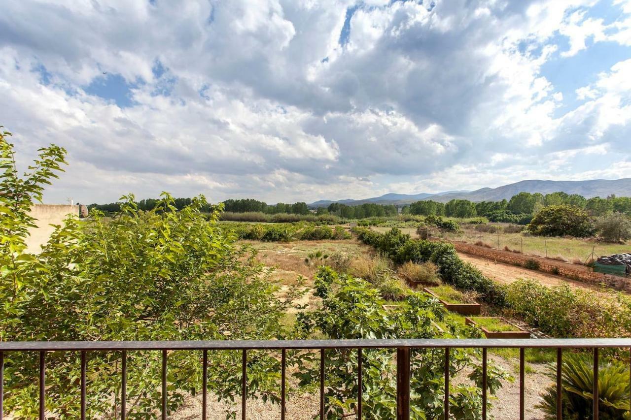 La Casa Del Rio Villa Pedralba Bagian luar foto