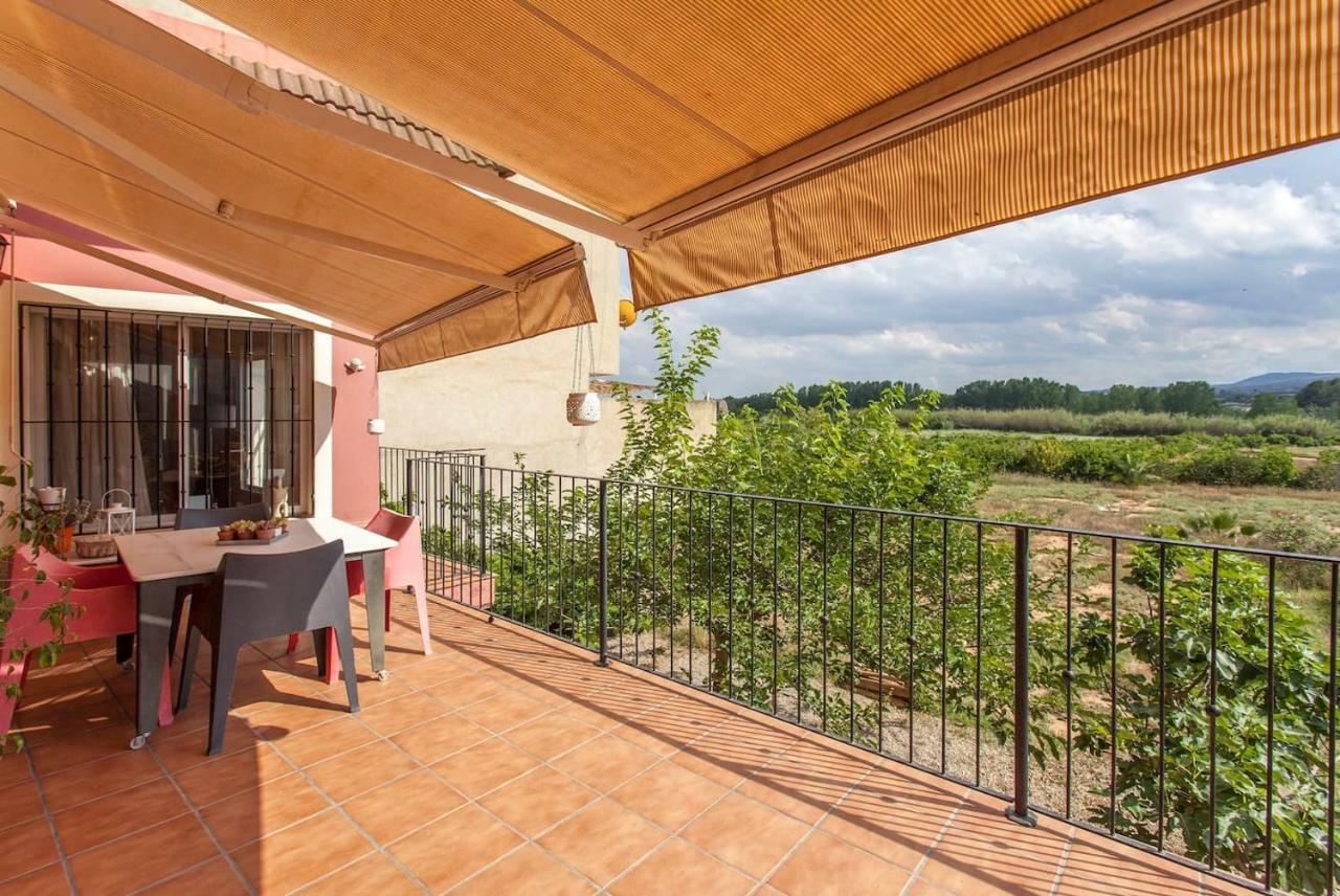La Casa Del Rio Villa Pedralba Bagian luar foto